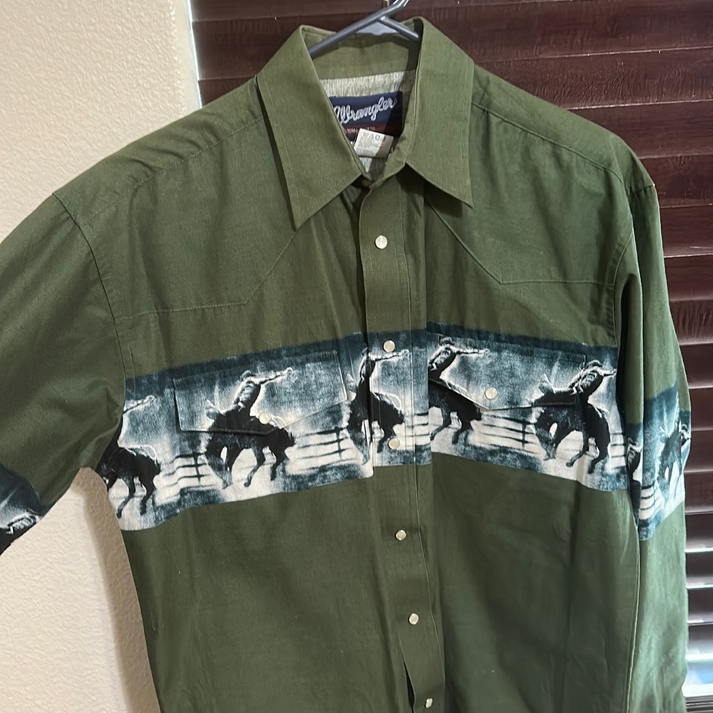 Wrangler Western Button up